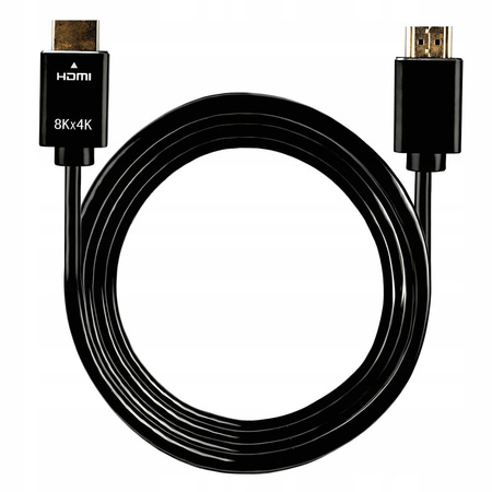 Kabel HDMI 2.1 ULTRA HIGH SPEED PRZEWÓD GIĘTKI PREMIUM UHD 8K 4K 120Hz 5M