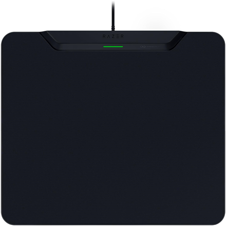 Razer | Wireless Charging Gaming Mouse Mat and Puck, Hard Edition | HyperFlux V2 Wireless Charging System | Gaming Mouse Mat | 360 x 311 mm | Black