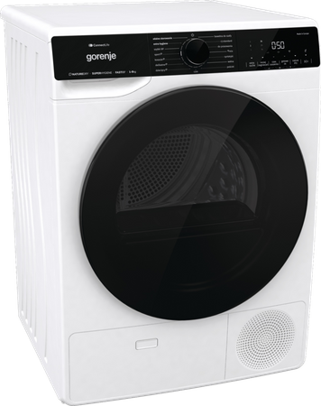 Dryer Machine | DPNA83WIFI | Energy efficiency class A+++ | Front loading | 8 kg | LED | Depth 62.5 cm | Wi-Fi | White