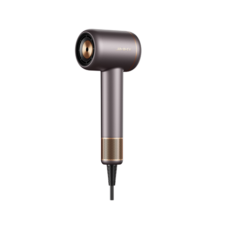 Jimmy | Hair Dryer | F8 | 1600 W | Number of temperature settings 3 | Ionic function | Diffuser nozzle | Grey