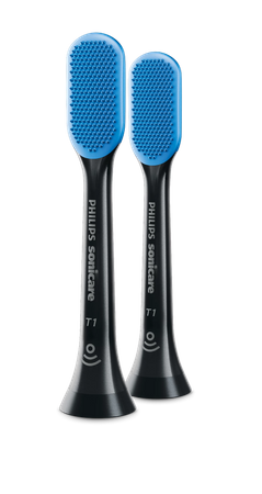 Philips | Tongue Brush Heads | HX8072/11 Sonicare TongueCare+ | Heads | For adults | Number of brush heads included 2 | Black