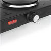 Tristar Table Hob | KP-6152 | Number of burners/cooking zones 2 | Black | Electric