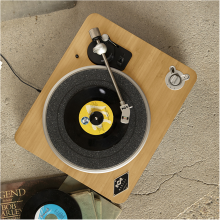 Marley Stir It Up Turntable, Wireless, Signature Black Marley Stir It Up Turntable USB port
