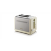 Gorenje Toaster T1100CLI Power 1100 W Number of slots 2 Housing material Plastic, metal Beige/ stainless steel