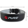 Pure2Improve | Weight Lifting Belt, Medium | P2I200798 | Black