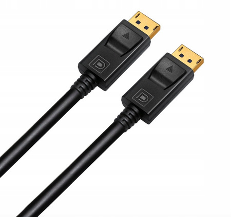 Kabel DisplayPort 1.4 1M Przewód DP 4K/240Hz DSC
