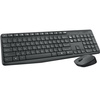 Logitech Desktop MK235 Wireless [DE] dark grey