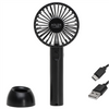 Adler Mini USB Fan | AD 7338 | Desk fan | Black | Diameter 7 cm | Number of speeds 3