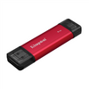 Kingston Dual Portable Solid-State Drive, USB Type-A and Type-C | 1000 GB | Solid-state drive interface USB 3.2 Gen 2 | Read speed 1050 MB/s | Write speed 950 MB/s