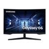 Samsung Curved Gaming Monitor LC32G55TQBUXEN 32 " VA WQHD 16:9 1 ms 300 cd/m² Black 144 Hz HDMI ports quantity 1