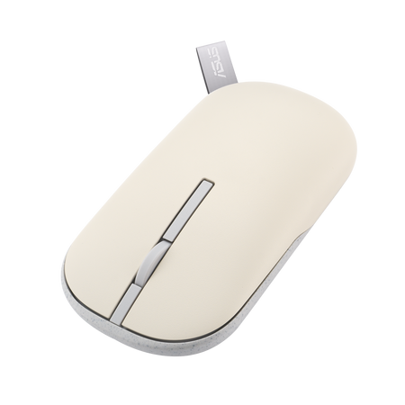 Asus Marshmallow Mouse | MD100 | Mouse | 2.4 GHz, Bluetooth | Beige