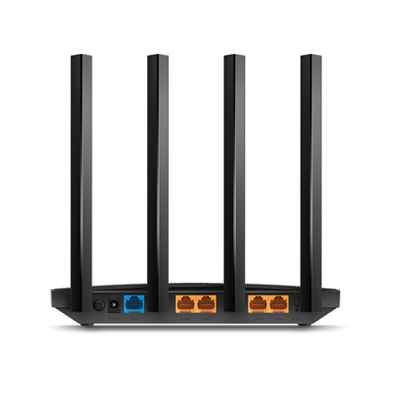 TP-LINK AC1900 Wireless MU-MIMO Wi-Fi 5 Router Archer C80 802.11ac 1300+600 Mbit/s 10/100/100 Mbit/s Ethernet LAN (RJ-45) ports 4 Mesh Support No MU-MiMO Yes No mobile broadband Antenna type 4xFixed