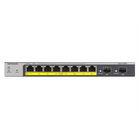 Netgear 10Port Switch 10/100/1000 GS110TP v3