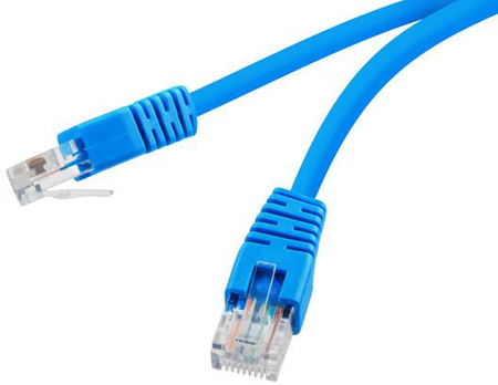 Kabel sieciowy UTP Gembird PP12-1M/B kat. 5e, Patch cord RJ-45 (1 m)