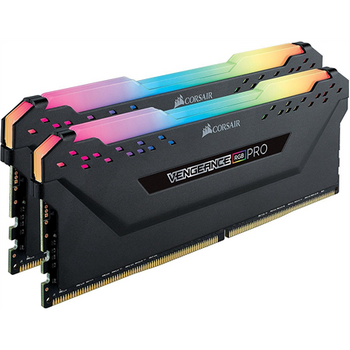 Corsair Vengeance RGB Pro schwarz, DDR4-3600, CL18 - 16 GB Dual-Kit