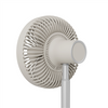 Duux Fan | Rize Flex | Stand Fan | Greige | Diameter 21 cm | Number of speeds 4 | Oscillation | 10 W | No