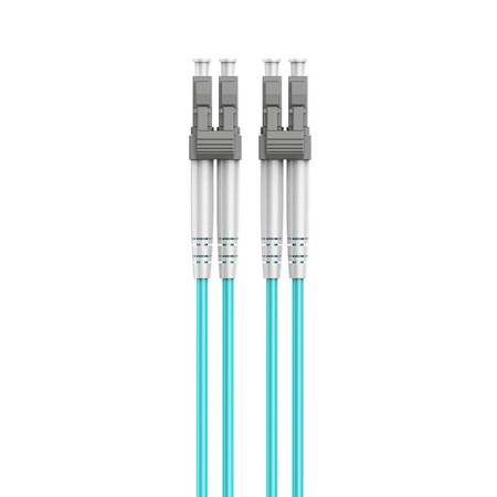 Cablexpert CFO-MDOM4-LC/LC-0.5 Multimode Duplex OM4 50/125 Fiber Optic Cable, LC/LC, 0.5 m | Cablexpert