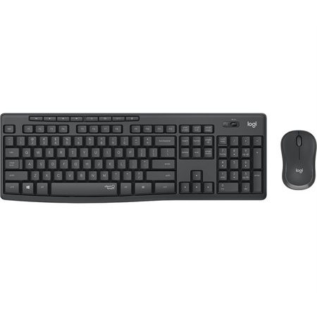 Logitech Desktop MK295 Wireless Silent [DE] graphite