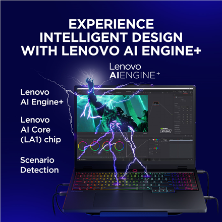 Lenovo Legion 5 15IRX10 | Eclipse Black | 15.1 " | OLED | WQXGA | 2560 x 1600 pixels | Glossy | Intel Core i7 | i7-14700HX | 16 GB | SO-DIMM DDR5 | Solid-state drive capacity 1000 GB | NVIDIA GeForce RTX 5060 | GDDR7 | 8 GB | Windows 11 Home | 802.11be | 