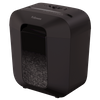 Fellowes Powershred LX25M Black 11.5 L Credit cards shredding Mini-Cut Shredder Paper handling standard/output 6 sheets per pass Warranty 24 month(s)