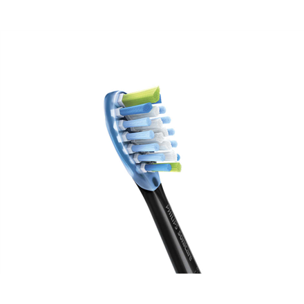 Philips Interchangeable Sonic Toothbrush Heads HX9042/33 Sonicare C3 Premium Plaque Defence Heads For adults and children Number of brush heads included 2 Number of teeth brushing modes Does not apply Sonic technology Black