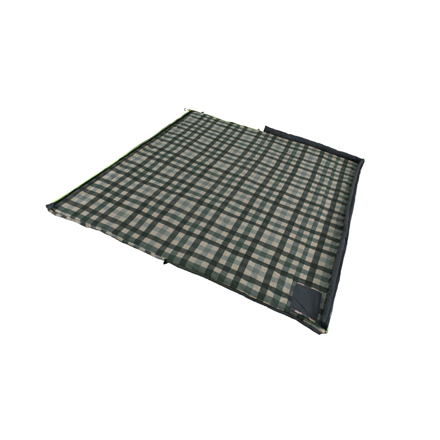 Outwell Camper, Sleeping Bag, 235 x 90 cm, 2 way open - auto lock, L-shape, Grey