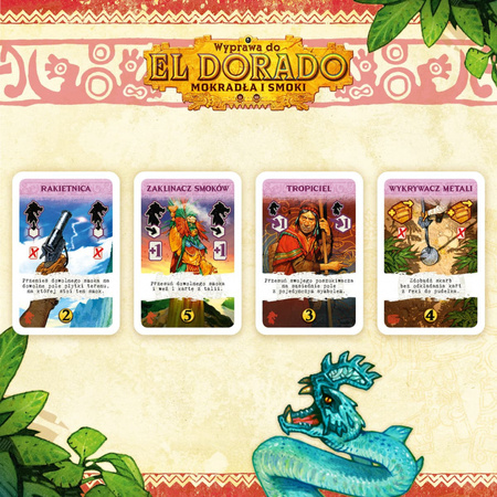 GRA WYPRAWA DO EL DORADO: MOKRADŁA I SMOKI - dodatek - NASZA KSIĘGARNIA