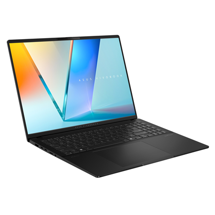 Asus Vivobook S 16 M5606UA-MX087W | Neutral Black | 16 " | OLED | 3.2K | 3200 x 2000 pixels | Glossy | AMD Ryzen 7 | 8845HS | 16 GB | LPDDR5X | Solid-state drive capacity 1000 GB | AMD Radeon Graphics | Windows 11 Home | 802.11ax | Bluetooth version 5.3 |