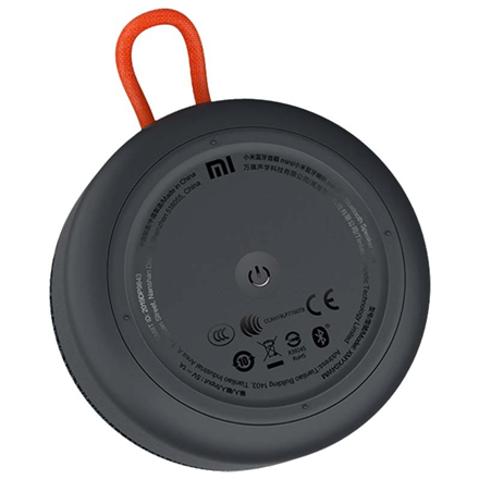 Xiaomi Mi Portable Bluetooth Speaker Waterproof, Wireless connection, Grey