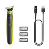 Philips Shaver | QP2724/23 OneBlade | Operating time (max) 45 min | Wet & Dry | NiMH | Black/Lime