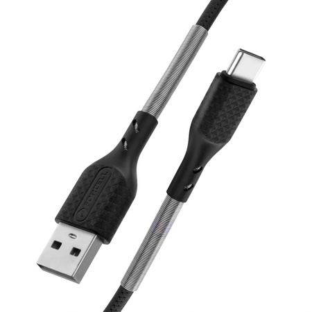 KABEL USB TYPC 2.0 2,4A CB-02A 1M Carbon Oplot Premium