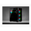 Corsair Tempered Glass Mid-Tower Smart Case iCUE 220T RGB Side window,  Mid-Tower, Black, Power supply included No, Steel, Tempered Glass