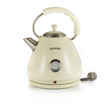 Gorenje K17CLI Standard 2200 W 1.7 L Plastic/ metal 360° rotational base Cream