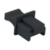 Staub-Schutzkappe LAN RJ45, schwarz/black/noir