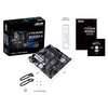 Asus PRIME B550M-A Processor family AMD, Processor socket AM4, DDR4, Memory slots 4, Supported hard disk drive interfaces M.2, SATA, Number of SATA connectors 4, Chipset AMD B, Micro ATX