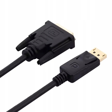 KABEL KONWERTER DISPLAYPORT DP - DVI FULLHD 1,8M