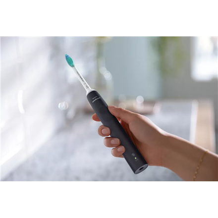 Philips Electric Toothbrush HX3673/14 Sonicare 3100 Sonic Rechargeable, For adults, Number of brush heads included 1, Black, Number of teeth brushing modes 1, Sonic technology
