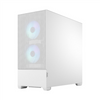 Fractal Design Pop Air RGB White TG Clear Tint Midi-Tower - weiß