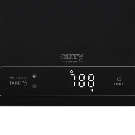 Camry Kitchen Scale CR 3175 Maximum weight (capacity) 15 kg Graduation 1 g Display type LED Black