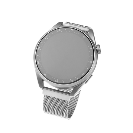 Fixed | Mesh Strap with Quick Release 22mm for Smartwatch | Silver