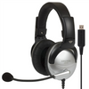 Koss Gaming headphones SB45 USB Wired On-Ear Microphone Noise canceling Silver/Black