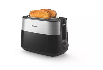 Philips Toaster HD2516/90 Daily Collection Power 830 W Number of slots 2 Housing material Plastic Black