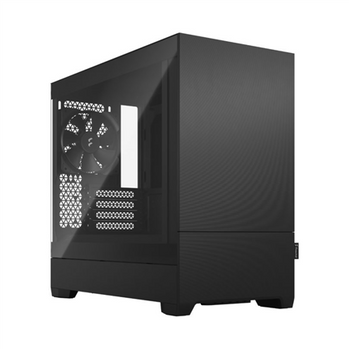 Fractal Design Pop Mini Silent Side window  Black TG Clear Tint mATX, Mini ITX Power supply included No