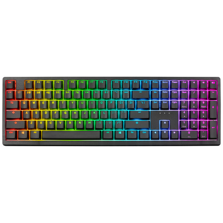 Ducky Zero 6108 Classic Black Wireless Gaming Tastatur - MX2A Blue (US)