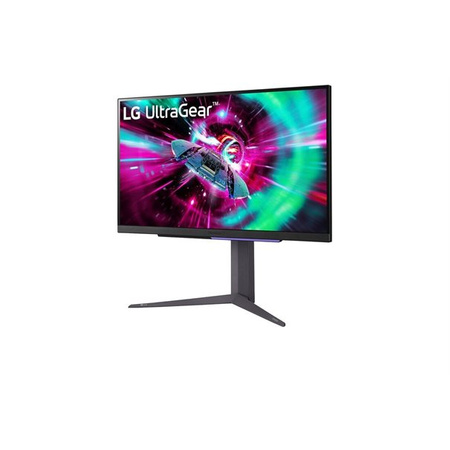 LG UltraGear 27GR93U-B, 27 Zoll 4K Gaming Monitor, 144Hz, IPS, G-SYNC Compatible