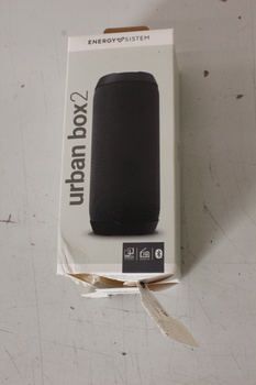 SALE OUT. Energy Sistem Urban Box 2 Bluetooth speaker, Onyx | Energy Sistem Speaker | Urban Box 2 | DAMAGED PACKAGING | 10 W | Bluetooth | Onyx | Wireless connection