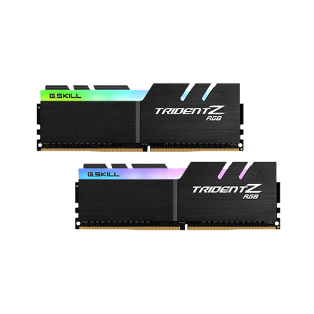 G.Skill Trident Z RGB für AMD, DDR4-3200, CL16 - 16 GB Dual-Kit, schwarz