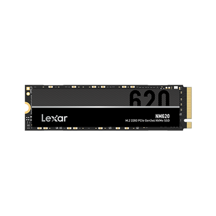 Lexar M.2 NVMe SSD NM620 2000 GB SSD form factor M.2 2280 SSD interface PCIe Gen3x4 Write speed 3000 MB/s Read speed 3300 MB/s