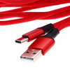 MOCNY KABEL USB TYP-C QUICK CHARGE 3A ORYGINALNY