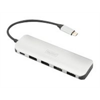 DIGITUS USB Type-C 4 port hub (USB 3.0) + PD Digitus